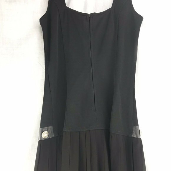 Vintage John Murrough Long Dress SMALL BLACK - Picture 5 of 8